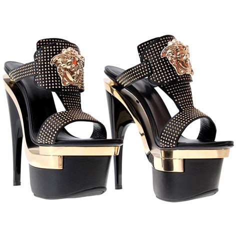 are versace heels comfortable|Versace platform heels.